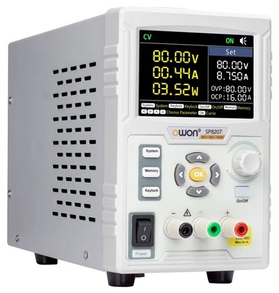 Fuente de alimentación CC programable serie SP8000 de alta potencia